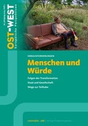 Cover von Menschen und Würde