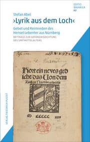 Cover von 'Lyrik aus dem Loch