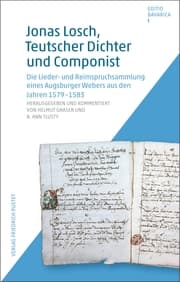 Cover von Jonas Losch, Teutscher Dichter und Componist