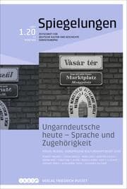 Cover von Ungarndeutsche heute - Sprache und Zugehörigkeit