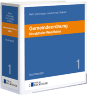 Cover von Gemeindeordnung Nordrhein-Westfalen