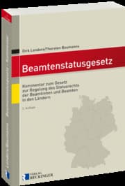Cover von Beamtenstatusgesetz