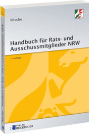 Cover von Handbuch für Rats- und Ausschussmitglieder in Nordrhein-Westfalen