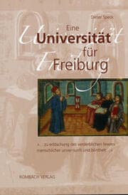 Cover von Eine Universität für Freiburg