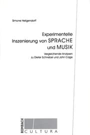 Cover von Experimentelle Inszenierung von Sprache und Musik