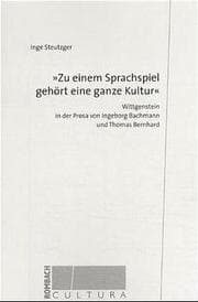 Cover von 'Zu einem Sprachspiel gehört eine ganze Kultur'