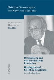 Cover von Onthologische und wissenschaftliche Revolution/Onthological and Scientific Revolution