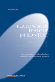 Cover von Platonische Dialoge im Kontext
