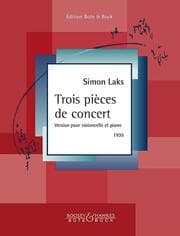 Cover von Trois pieces de concert