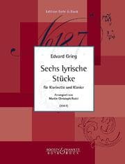 Cover von Sechs lyrische Stücke