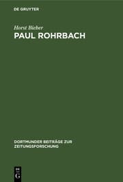 Cover von Paul Rohrbach