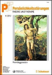 Cover von Persönlichkeitsstörungen: Theorie und Therapie/PTT, 4/2012