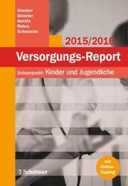 Cover von Versorgungs-Report 2015/2016