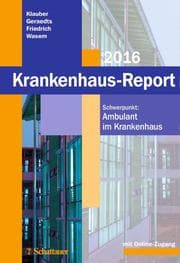 Cover von Krankenhaus-Report 2016