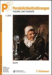 Cover von Persönlichkeitsstörungen: Theorie und Therapie/PTT, 1/2016