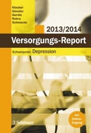 Cover von Versorgungs-Report 2013/2014
