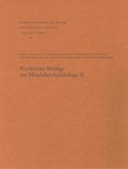 Cover von Frankfurter Beiträge zur Mittelalter-Archäologie II