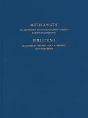 Cover von Mitteilungen des Deutschen Archäologischen Instituts, Römische Abteilung 120/2014