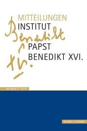 Cover von Mitteilungen Institut-Papst-Benedikt XVI. 9/2016