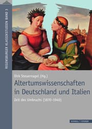 Cover von Altertumswissenschaften in Deutschland und Italien