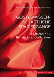 Cover von Geisteswissenschaftliche Spaziergänge