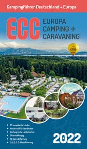 Cover von ECC - Europa Camping- + Caravaning-Führer 2022