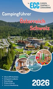 Cover von ECC Campingführer Österreich/Schweiz 2026