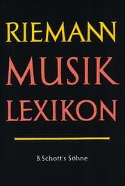 Cover von Riemann Musiklexikon