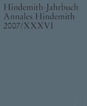 Cover von Hindemith-Jahrbuch