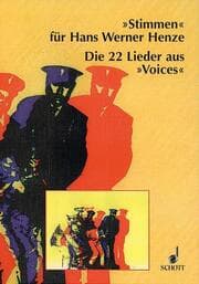 Cover von 'Stimmen' für Hans Werner Henze