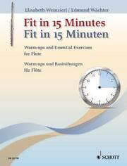 Cover von Fit in 15 Minuten - Flöte