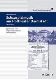 Cover von Schauspielmusik am Hoftheater Darmstadt 1810-1918