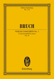 Cover von Violin Concerto No. 1 G minor