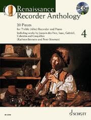 Cover von Renaissance Recorder Anthology 4