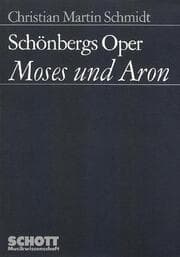 Cover von Schönbergs Oper 'Moses und Aron'