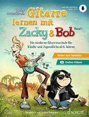 Cover von Gitarre lernen mit Zacky & Bob 1
