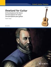 Cover von Dowland for Guitar