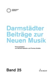 Cover von Darmstädter Beiträge zur neuen Musik