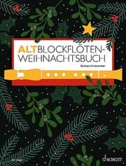 Cover von Altblockflöten-Weihnachtsbuch