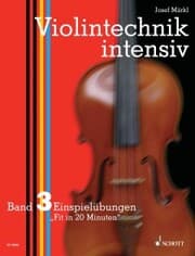 Cover von Violintechnik intensiv