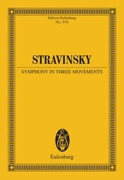 Cover von Symphony in three movements