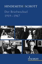 Cover von Hindemith - Schott. Der Briefwechsel