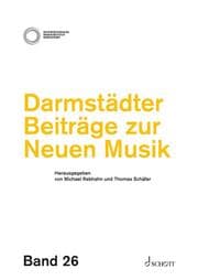 Cover von Darmstädter Beiträge zur Neuen Musik 26