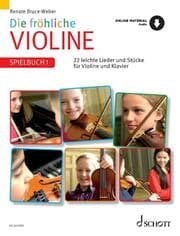 Cover von Die fröhliche Violine - Spielbuch 1