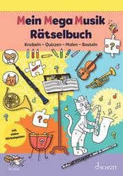 Cover von Mein Mega Musik Rätselbuch