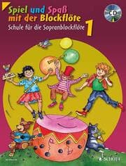 Cover von Spiel und Spaß mit der Blockflöte 1 - barocke Griffweise