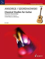 Cover von Classical Studies for Guitar/Klassische Gitarrenetüden