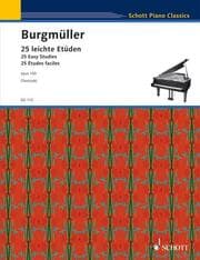 Cover von 25 leichte Etüden Op 100
