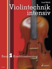 Cover von Violintechnik intensiv 1
