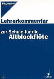 Cover von Schule für die Altblockflöte